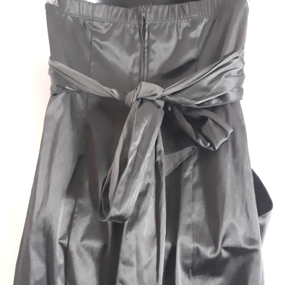 Ruby Rox Junior's Size 5 Satin Strapless Dress - image 6